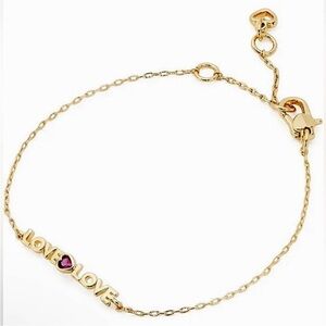 Kate Spade ♠️ Love Bracelet